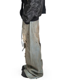 DISCOVERED - CRASH DENIM PANTS - 082plus