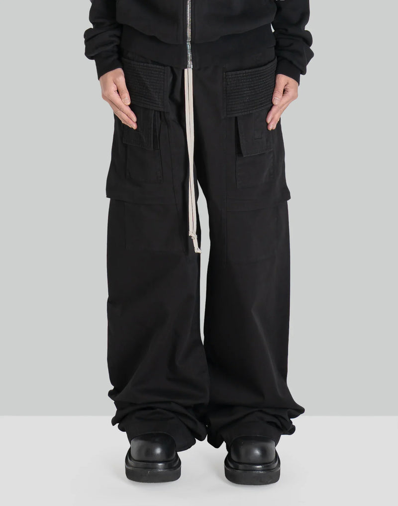 Rick Owens Drkshdw - CREATCH WIDE CARGO DRAWSTRING - 082plus