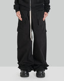 Rick Owens Drkshdw - CREATCH WIDE CARGO DRAWSTRING - 082plus