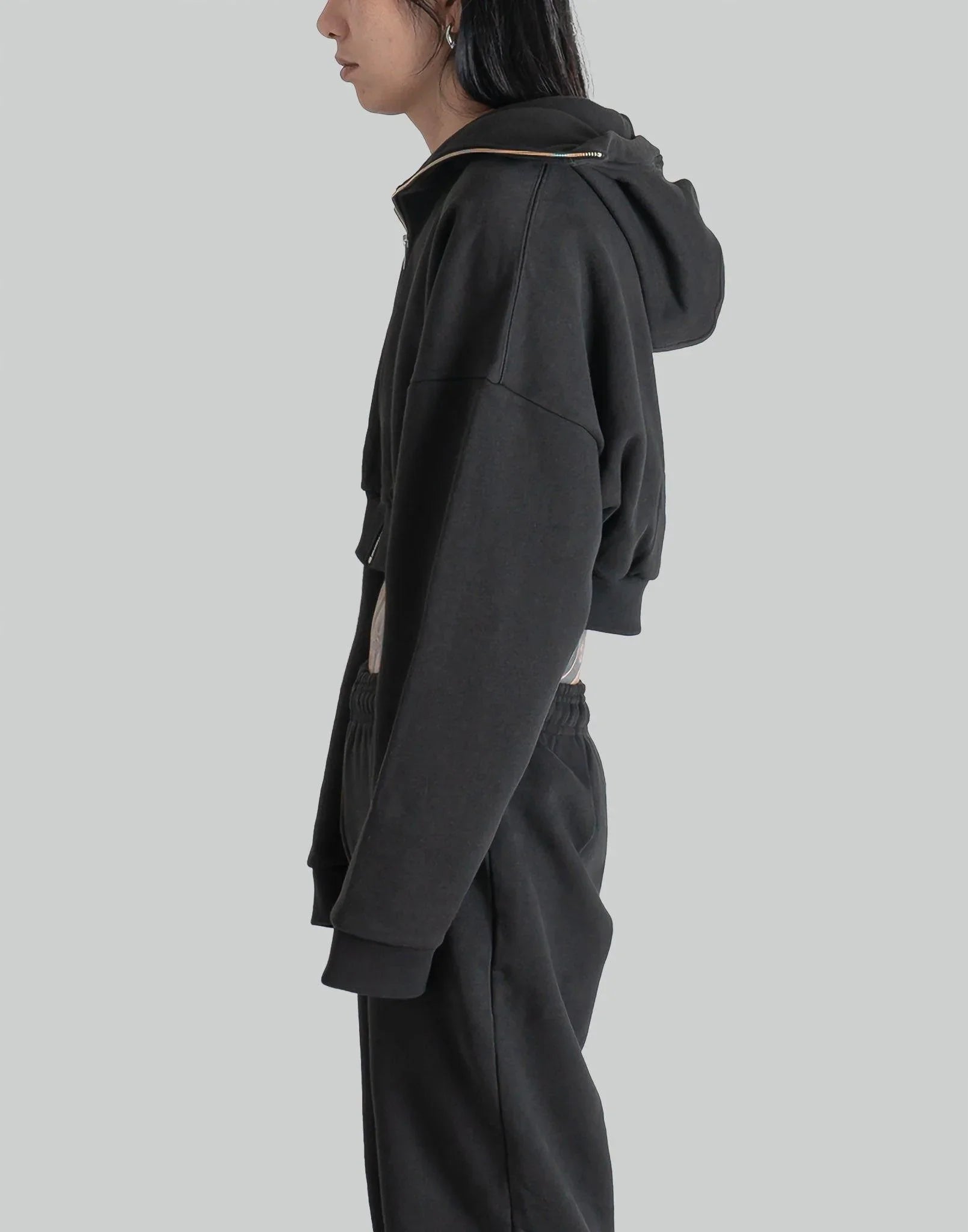 トップス ENTIRE STUDIOS Cropped Full Zip Entire Studios - 【残りわずか】Cropped Full Zip | ACRMTSM