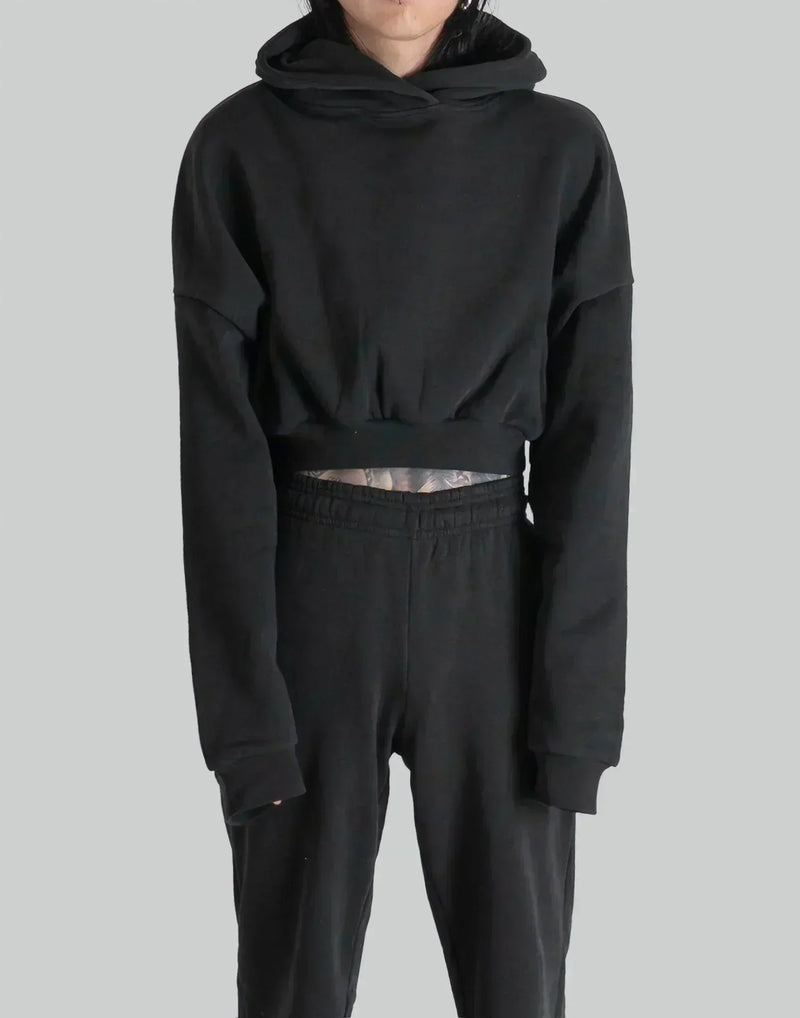 entire studios - CROPPED HEAVY HOOD - 082plus