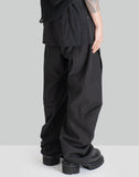 CURVED WRAP TROUSERS