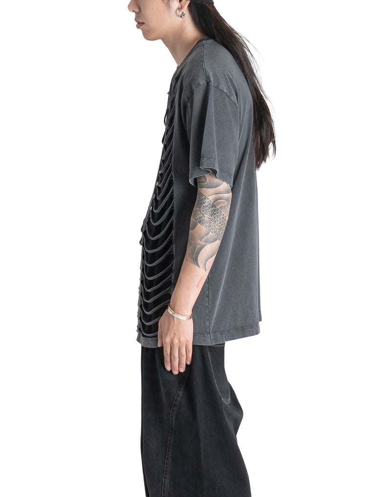 AVAVAV - CUT-OUT DOUBLE LAYER T-SHIRT - 082plus
