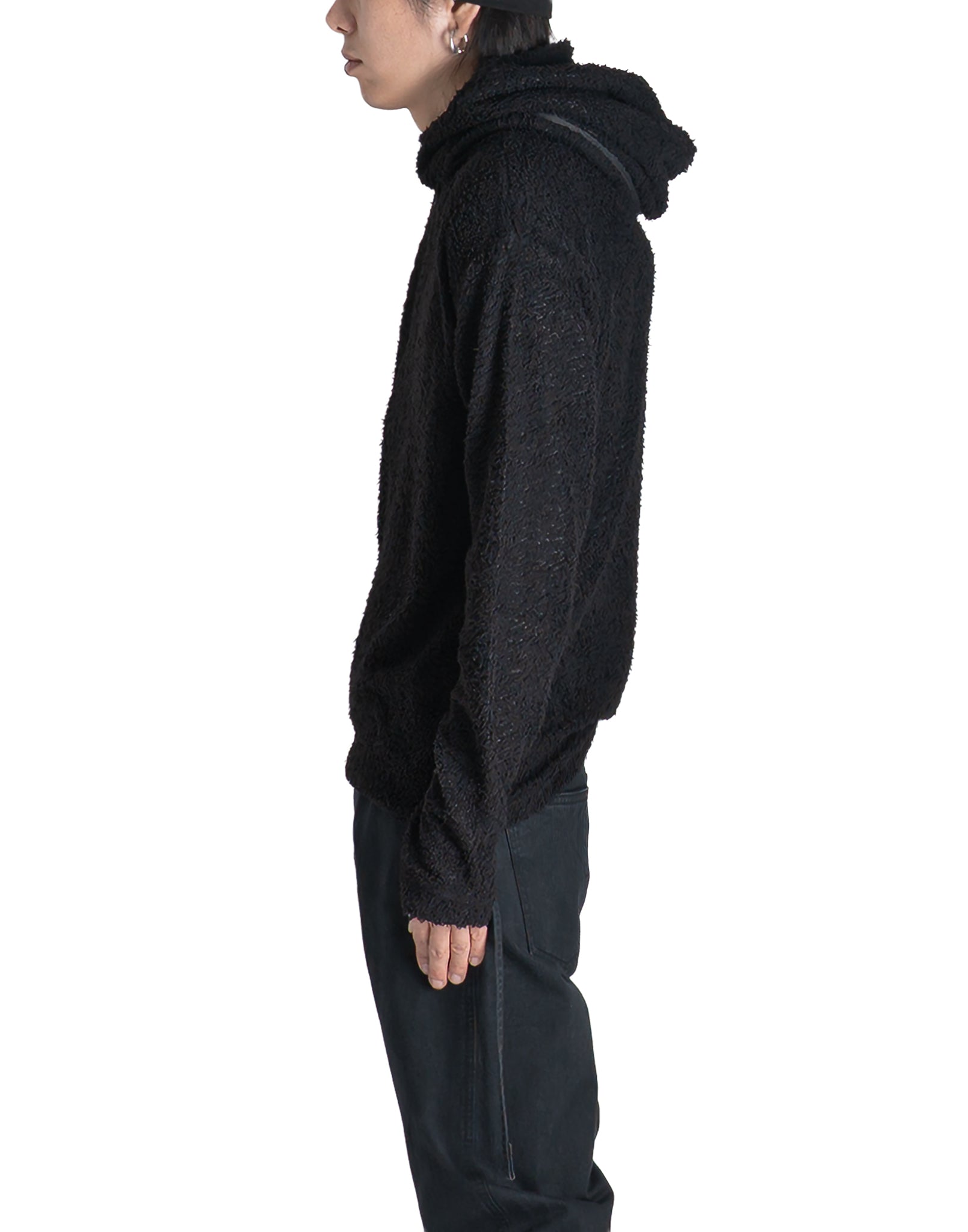 POST ARCHIVE FACTION (PAF) - Curved Fleece Hoodie (2026) - 082plus