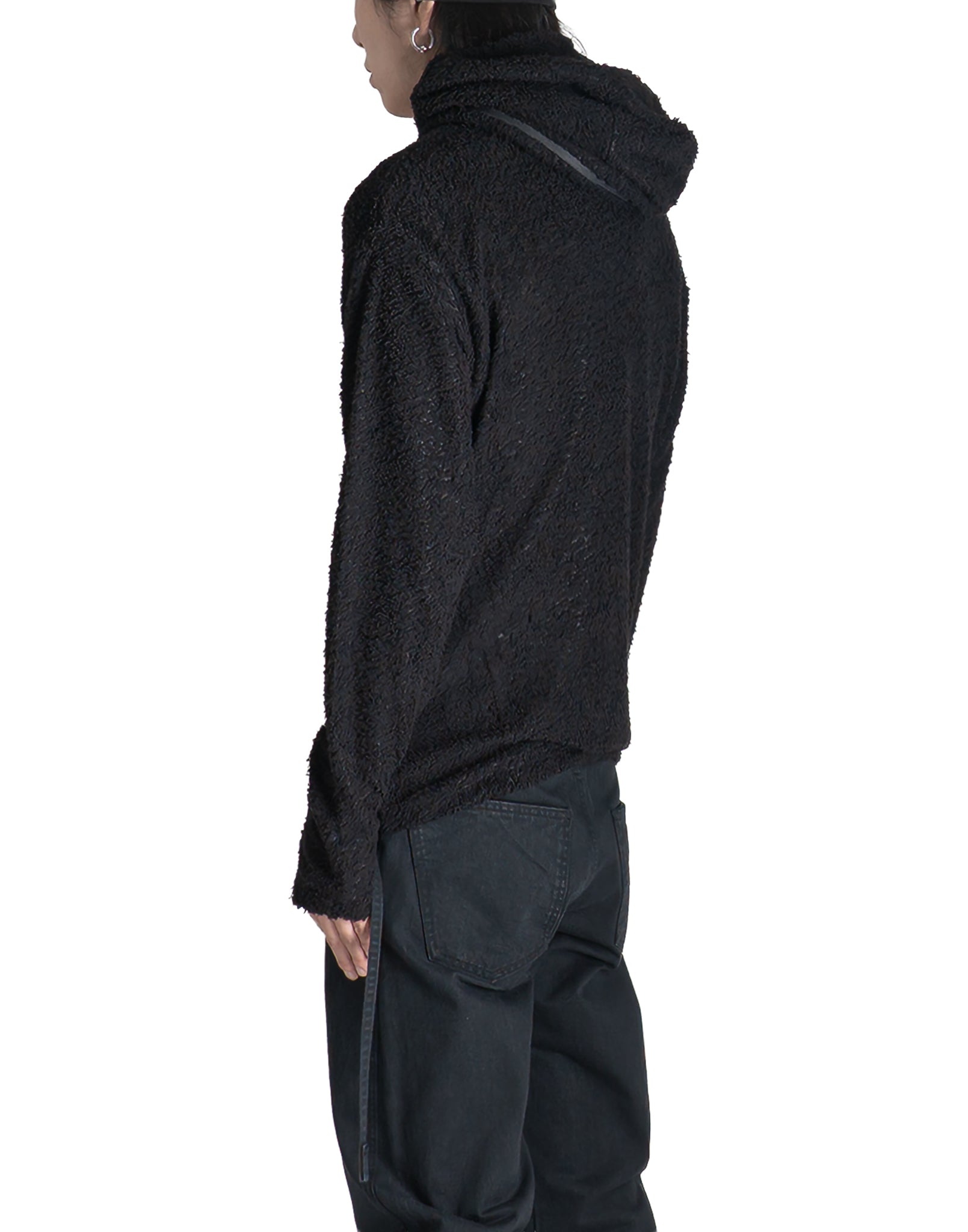 POST ARCHIVE FACTION (PAF) - Curved Fleece Hoodie (2026) - 082plus
