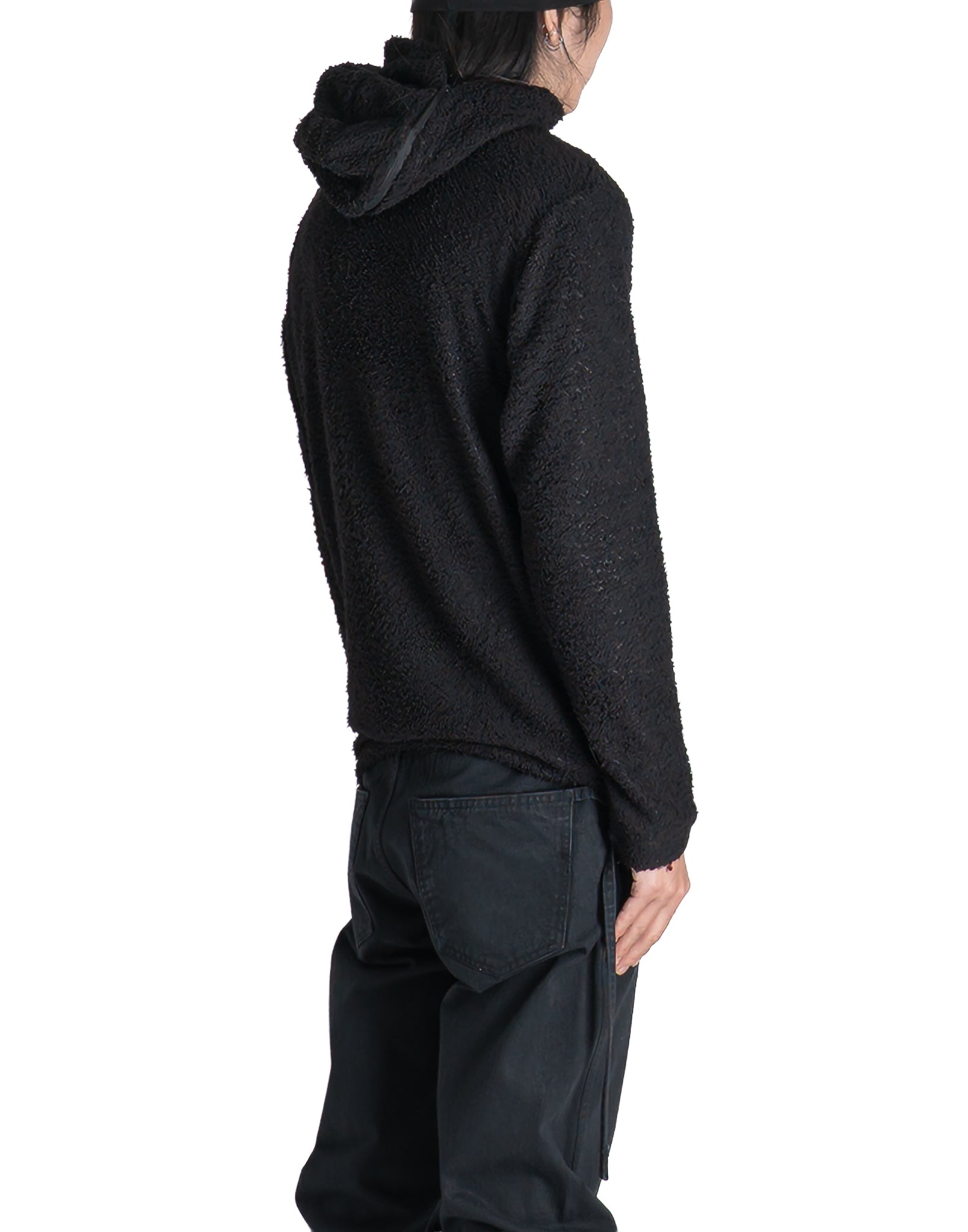 POST ARCHIVE FACTION (PAF) - Curved Fleece Hoodie (2026) - 082plus