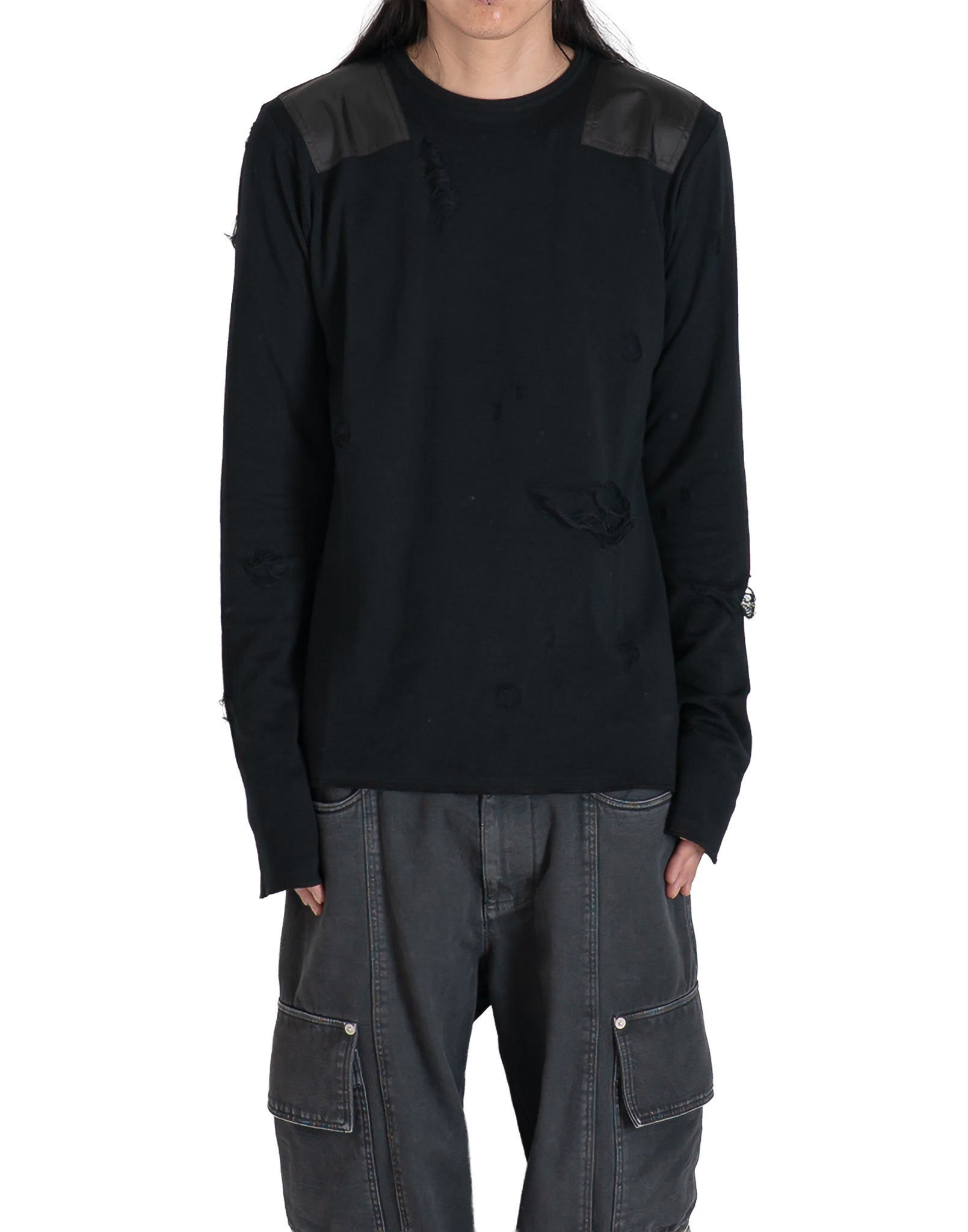DAMAGED JERSEY COMMAND PULLOVER