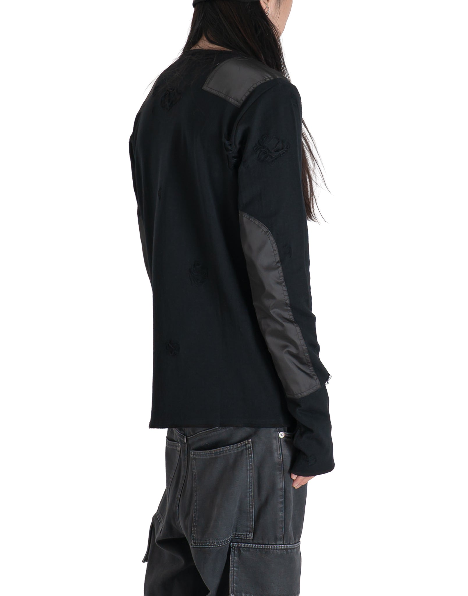 DAMAGED JERSEY COMMAND PULLOVER