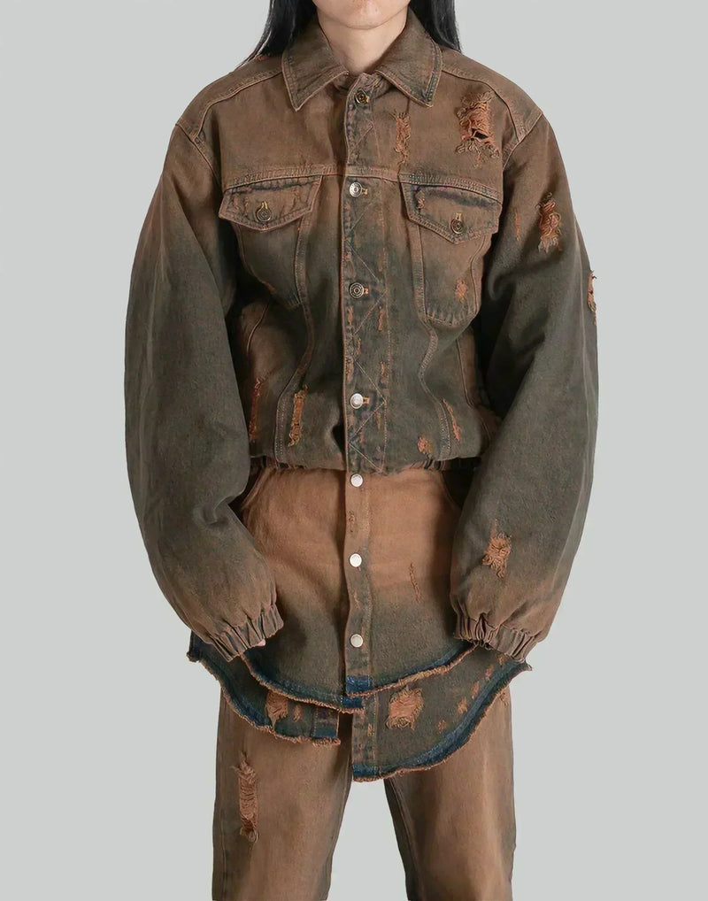 EgonLab - DENIM BOMBER - 082plus