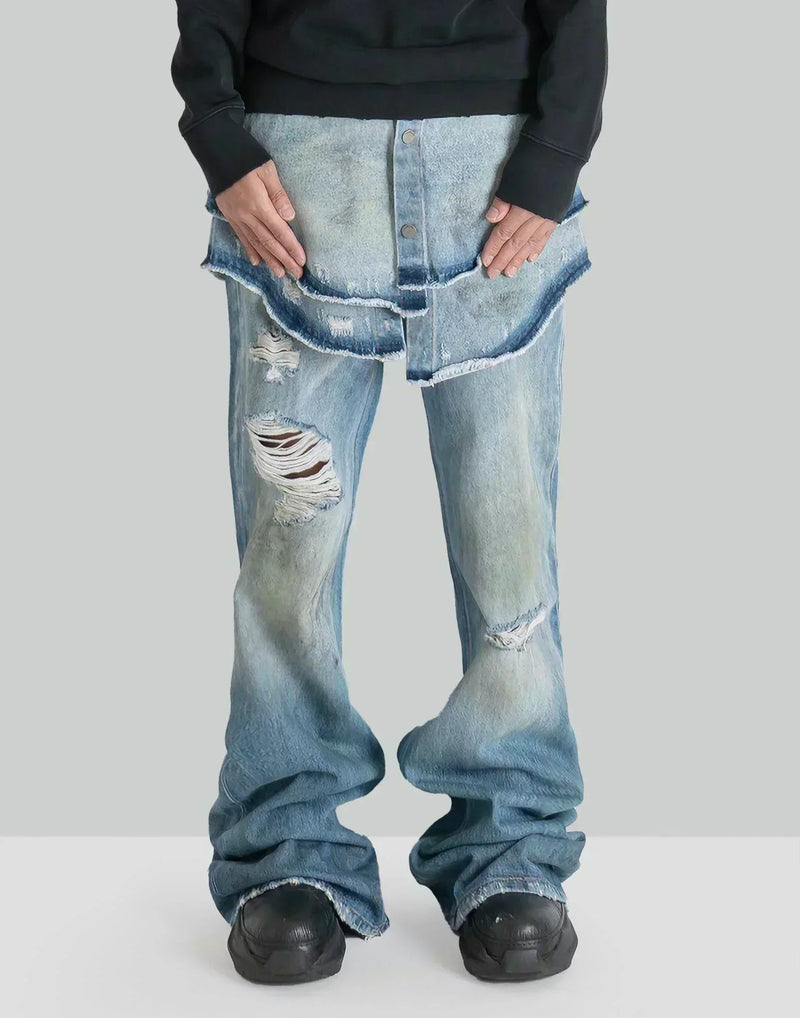 EgonLab - DENIM SKIRT - 082plus