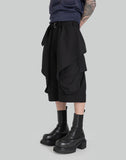 JiyongKim - DETACHABLE DRAPED TROUSERS - 082plus