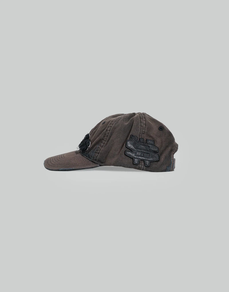 032C - DISTRESSED LOGO CAP - 082plus