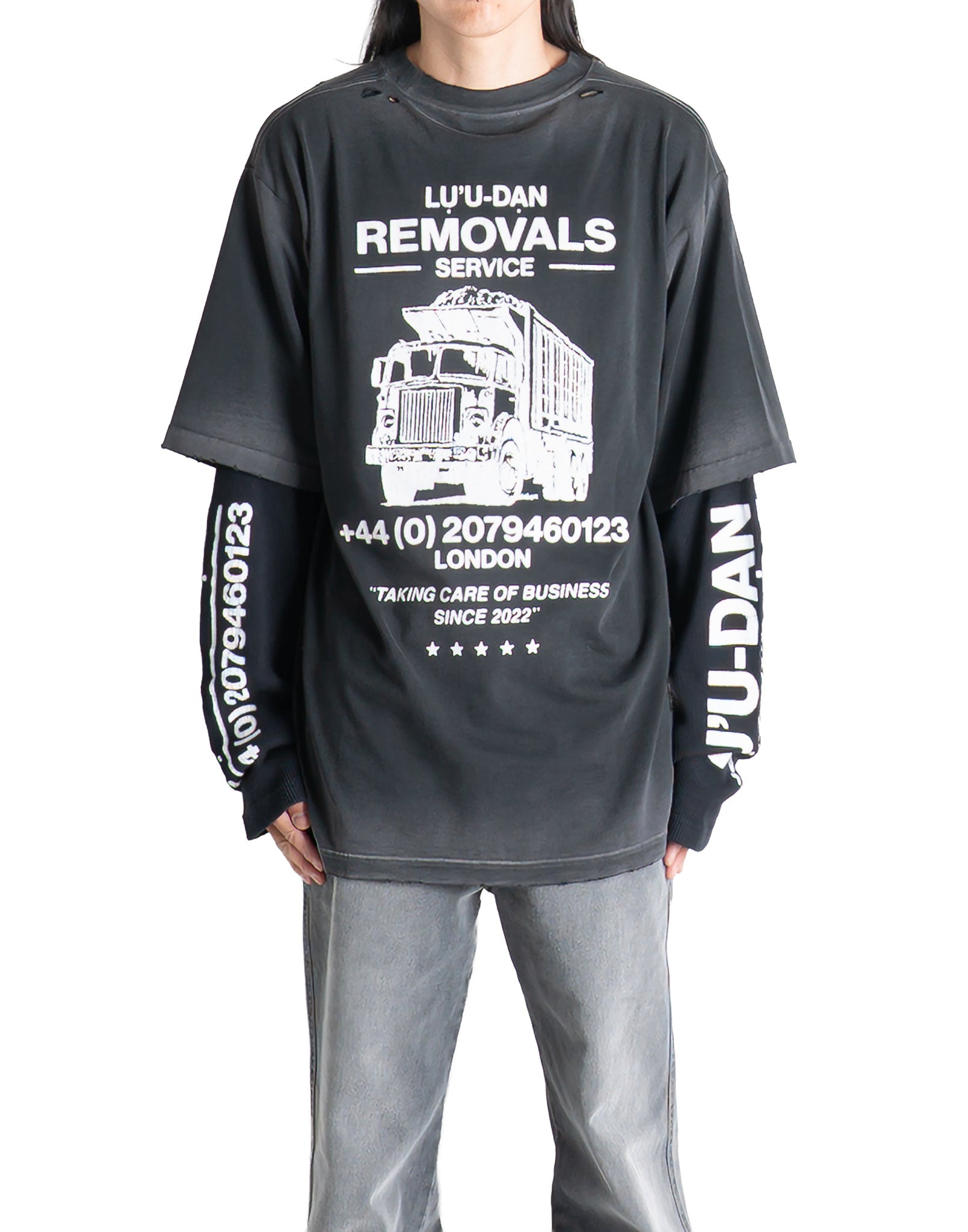 LU'UDAN - DOUBLE DECK TEE - 082plus