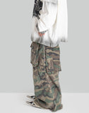 DOUBLE-LAYER WAIST CROPPED PANTS