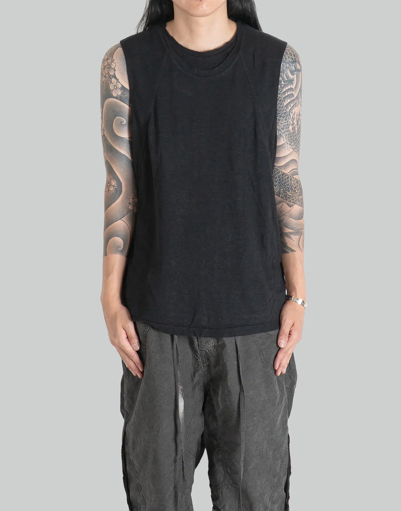 blackmerle - DOUBLE NECK TANK - 082plus