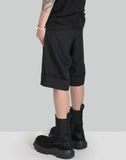 EgonLab - DOUBLE WAIST WOOL SHORT - 082plus