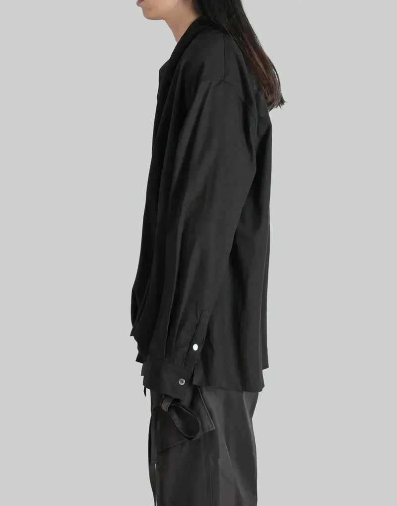 JiyongKim - DRAPED SHIRT - 082plus