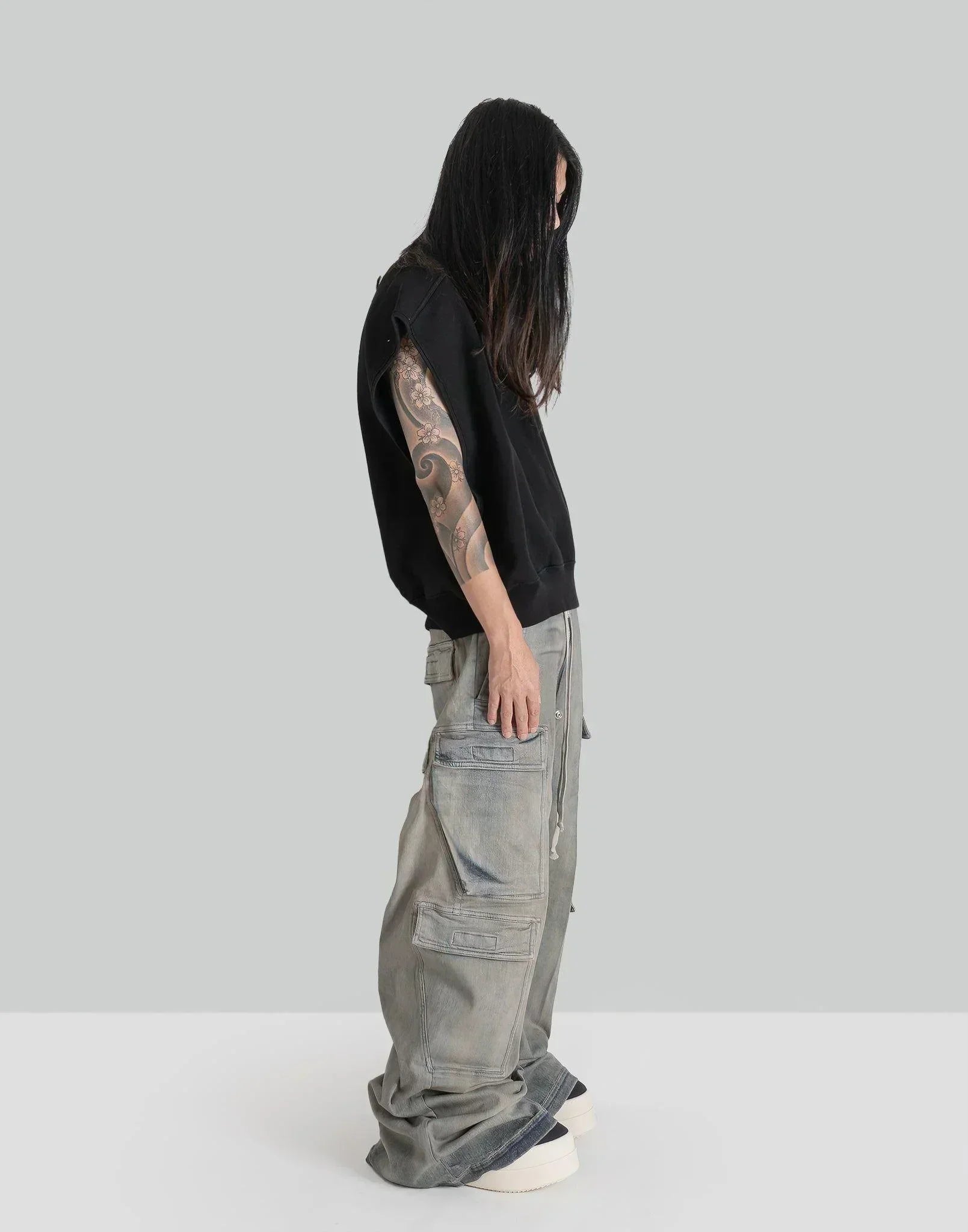 Rick Owens Drkshdw DOUBLE CARGO JUMBO BELAS – 082plus