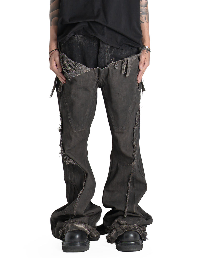 Rick Owens Drkshdw - SLIVERED BOOTCUT - 082plus