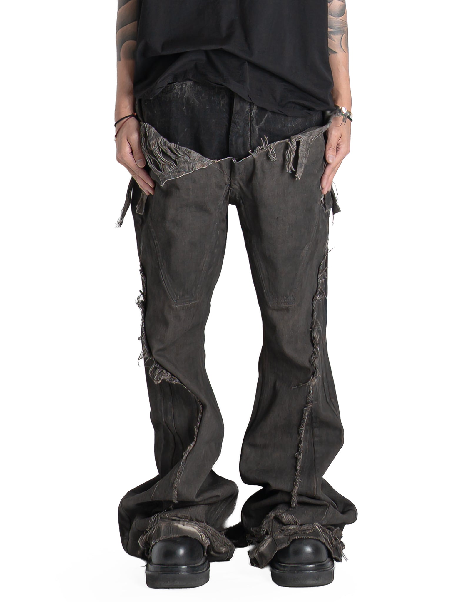 Rick Owens Drkshdw - SLIVERED BOOTCUT - 082plus