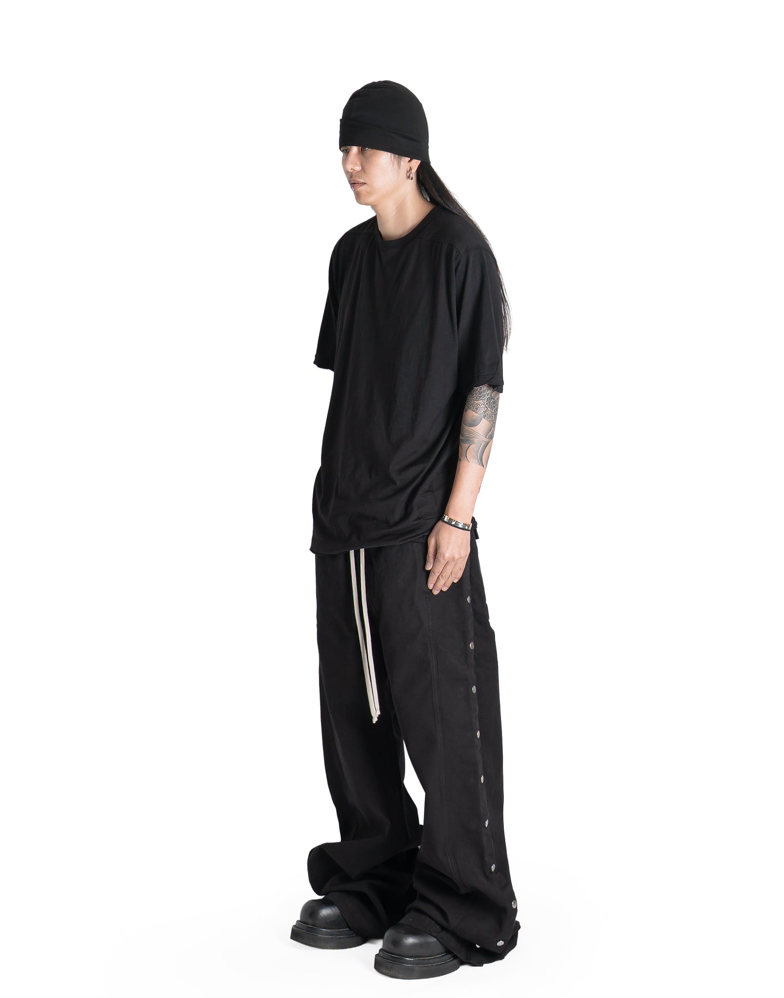 Rick Owens Drkshdw - WIDE PUSHER PANTS - 082plus