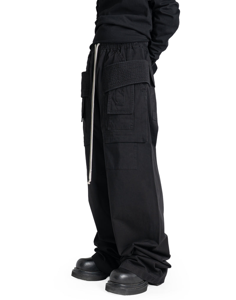 Rick Owens Drkshdw - CREATCH WIDE CARGO DRAWSTRING - 082plus