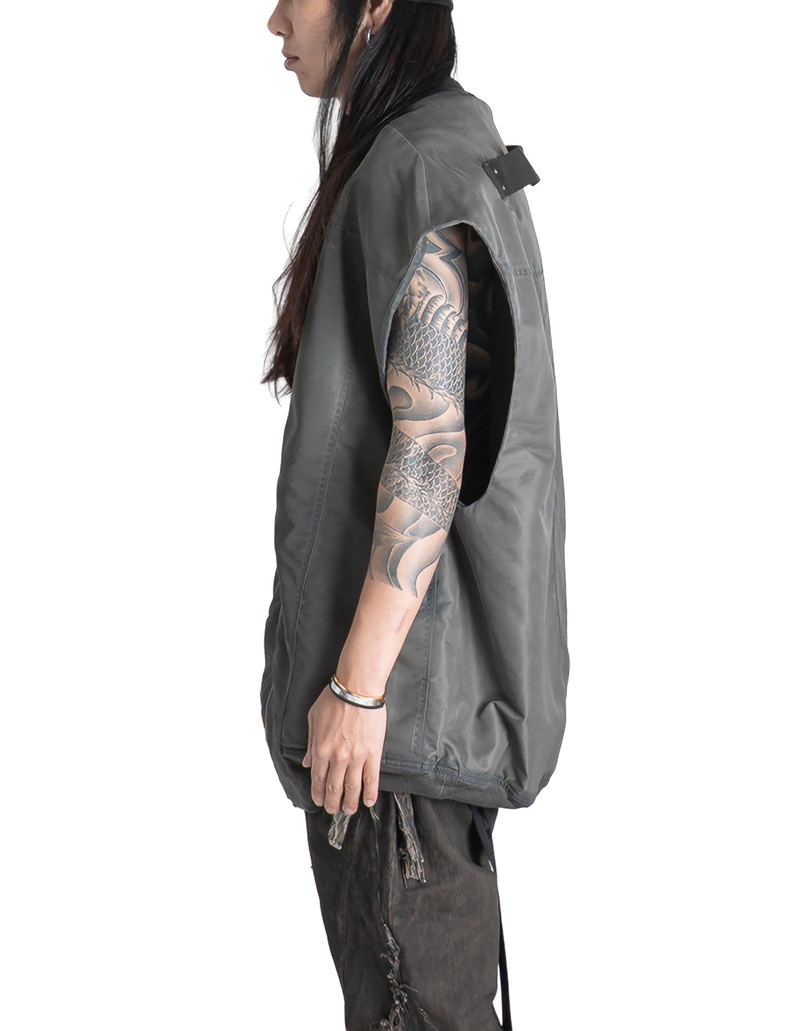 Rick Owens Drkshdw - JUMBO SL FLIGHT VEST - 082plus