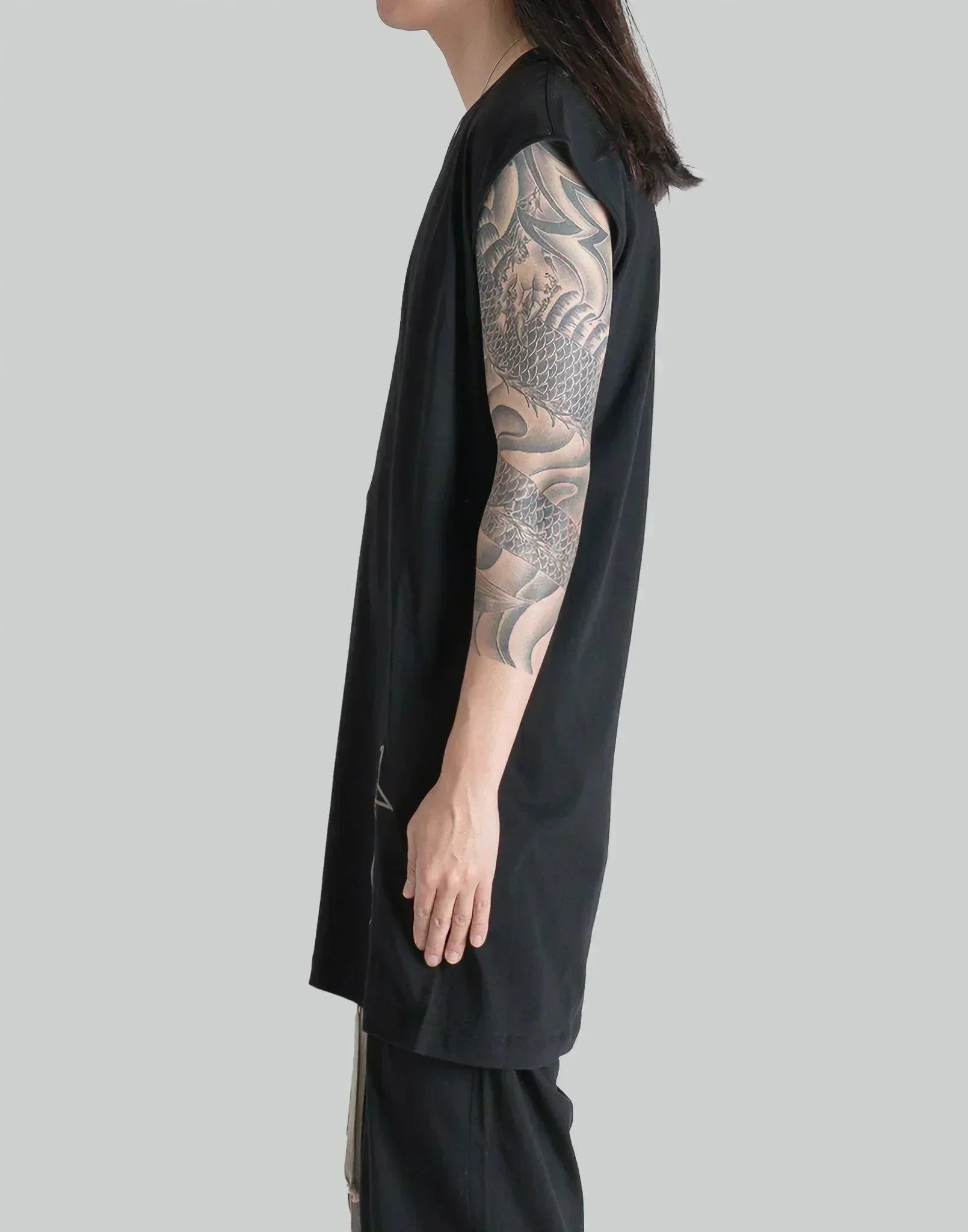 【未使用】Rick Owens/dylan T LS/サイズS Dylan Ls T Black