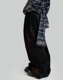 [Runway] Denim Two-Tuck Wide Pants