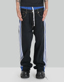 Docking Layered Track Denim Pants - 082plus