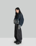 Double Wasit Denim Trousers - 082plus