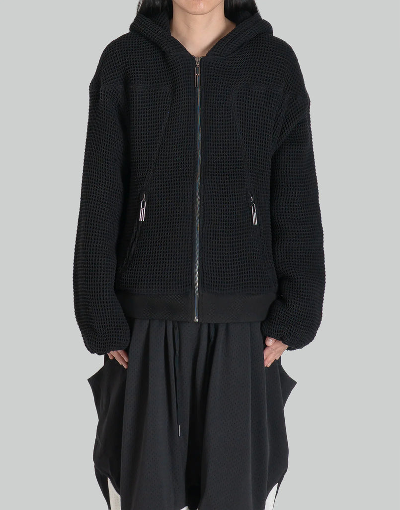 NAMESAKE EARL WAFFLE ZIP HOODIE – 082plus