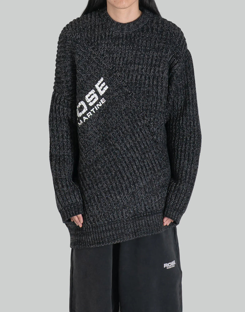 Martine Rose - ENGINEERED FISHERMAN RIB JUMPER - 082plus