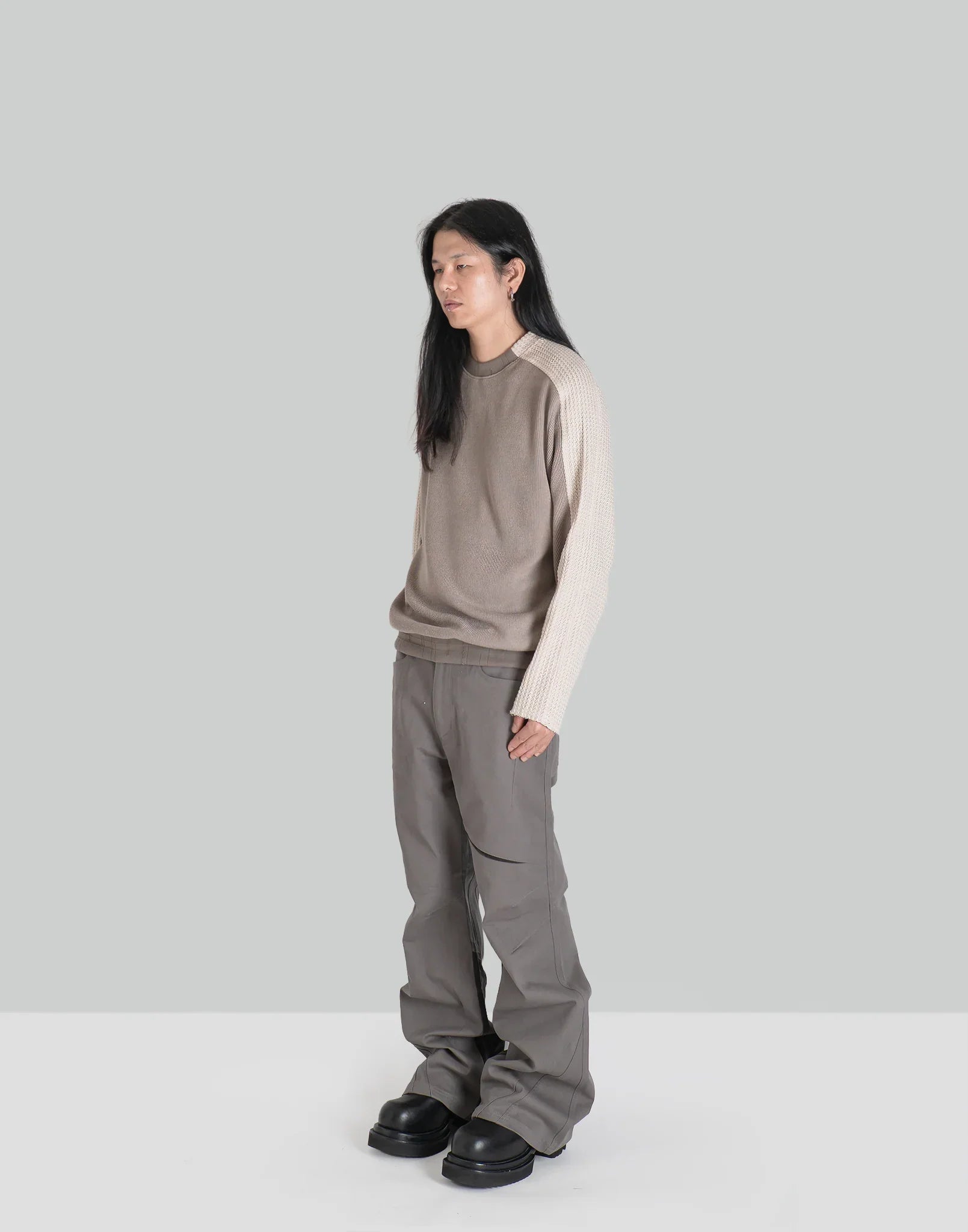 XLIM EP.8 01 KNIT - Dust Grey / Light Brown – 082plus