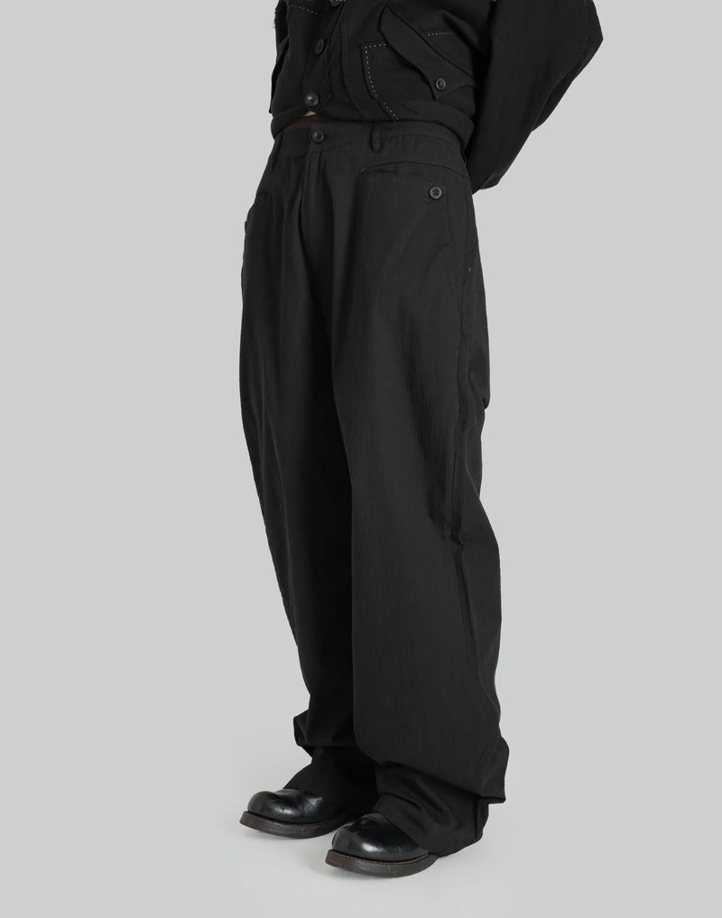 professor.E - Embroidered Pants - 082plus