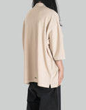 'FAINTING CROSS'' OVERSIZED POLO SHIRT