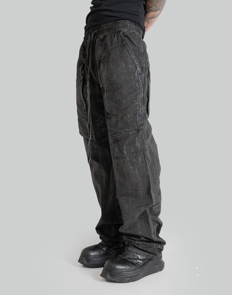 blackmerle - FATIGUE DRAWSTRING PANTS - 082plus