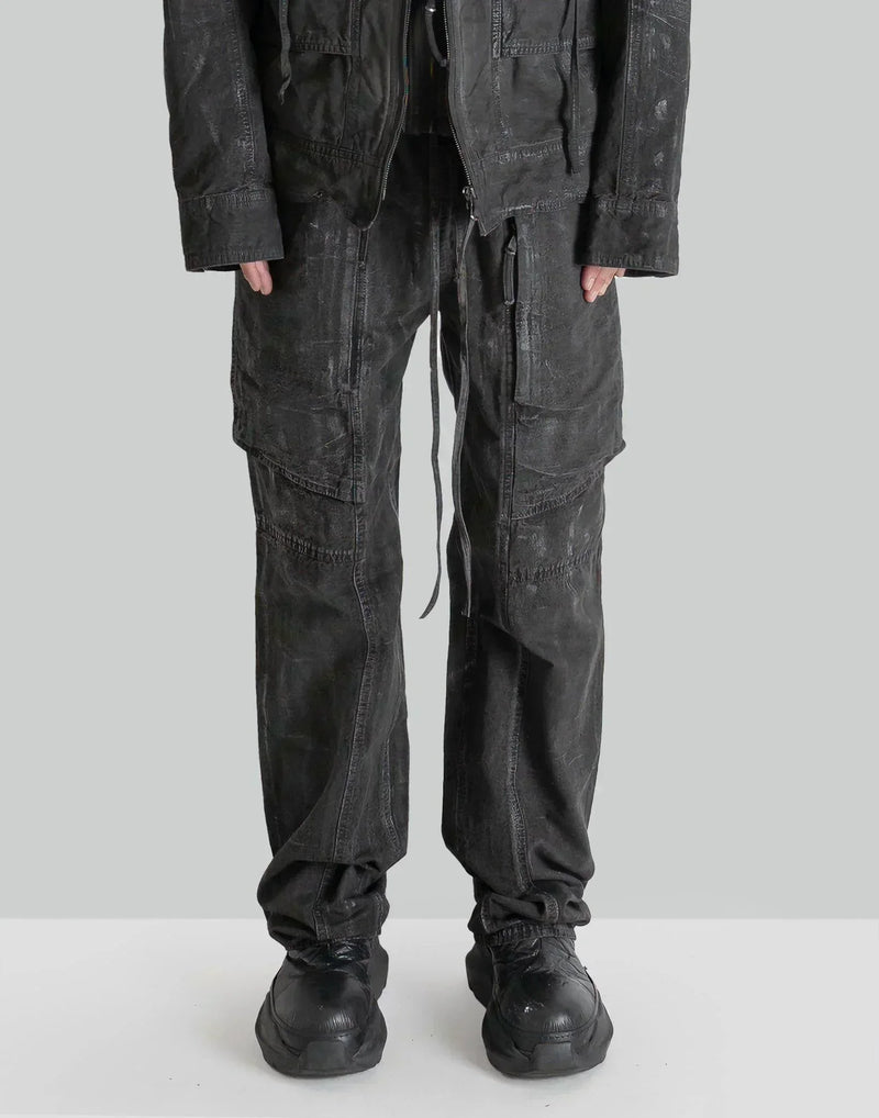 blackmerle - FATIGUE DRAWSTRING PANTS - 082plus