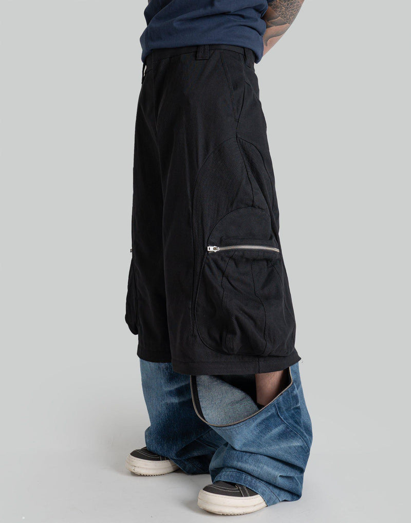 パリコレクション NAMESAKE FELIX 082plus – JEANS CARGO KNEE DETACHABLE パンツ