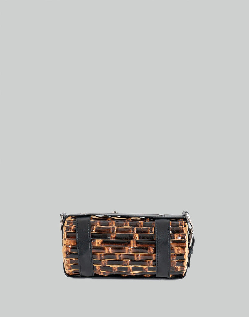 FENG CHEN WANG - BAMBOO ROOTS CYLINDRICAL BAMBOO BAG - 082plus