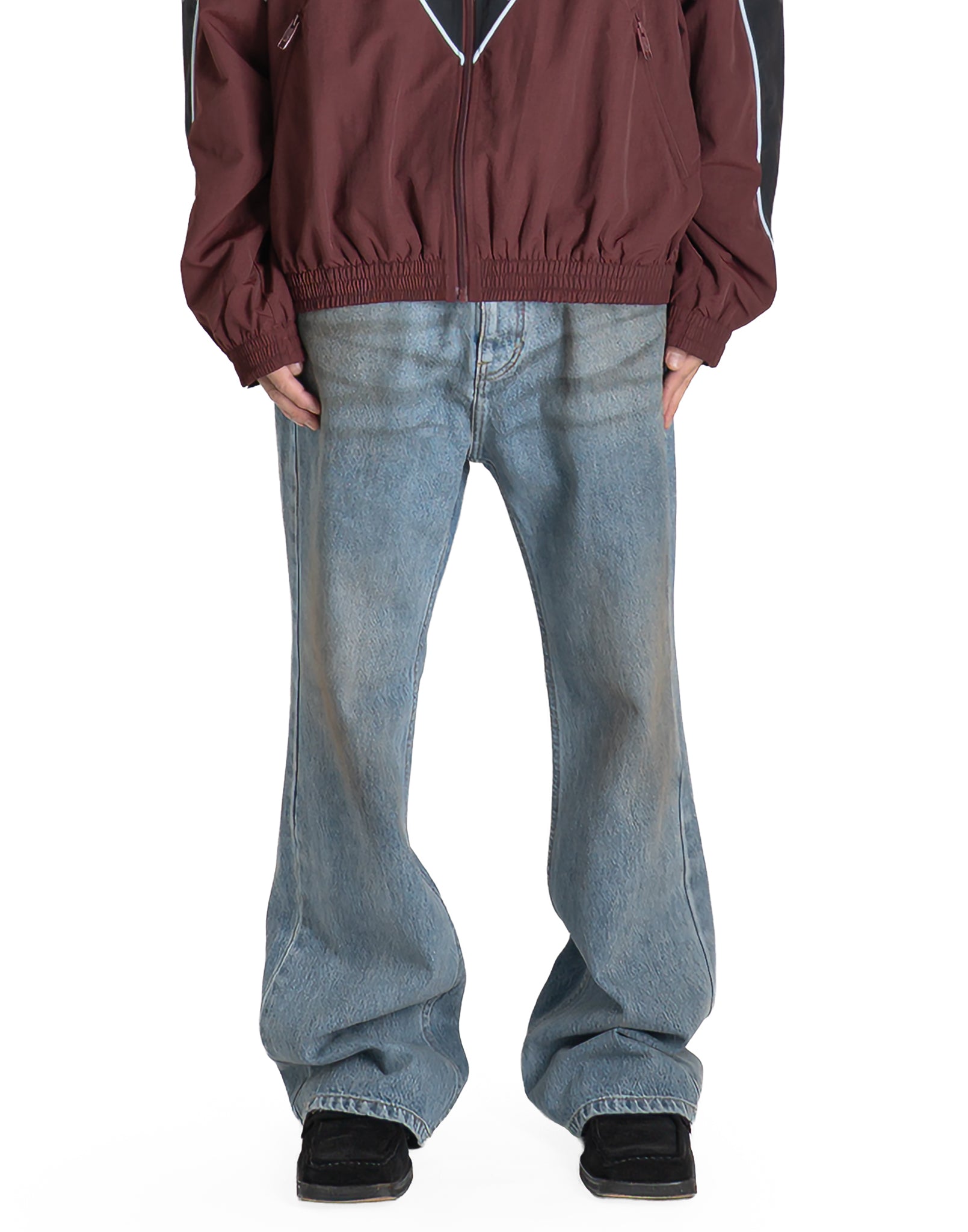 Willy Chavarria - FLARED DENIM JEAN - 082plus