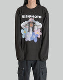 NISHIMOTO IS THE MOUTH FLOWER L/S TEE - 082plus