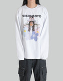 NISHIMOTO IS THE MOUTH FLOWER L/S TEE - 082plus