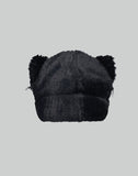 FLUFFY CHUNKY EARS BEANIE - 082plus