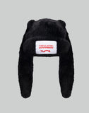 FLUFFY CHUNKY RABBIT BEANIE - 082plus