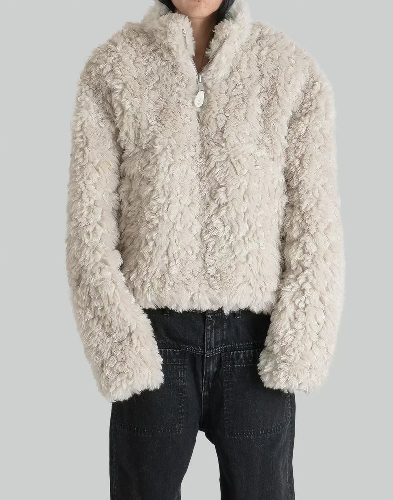 entire studios - FLUFFY QUARTER ZIP - 082plus