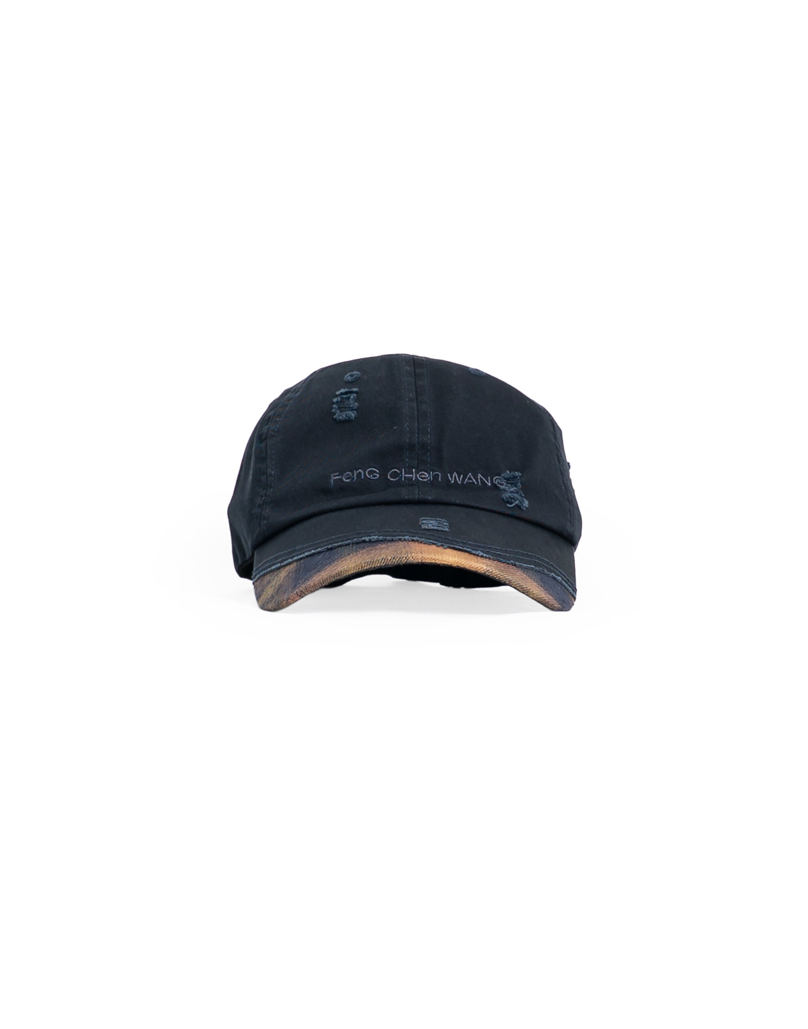 FENG CHEN WANG - PLAID-PANEL BASEBALL CAP - 082plus
