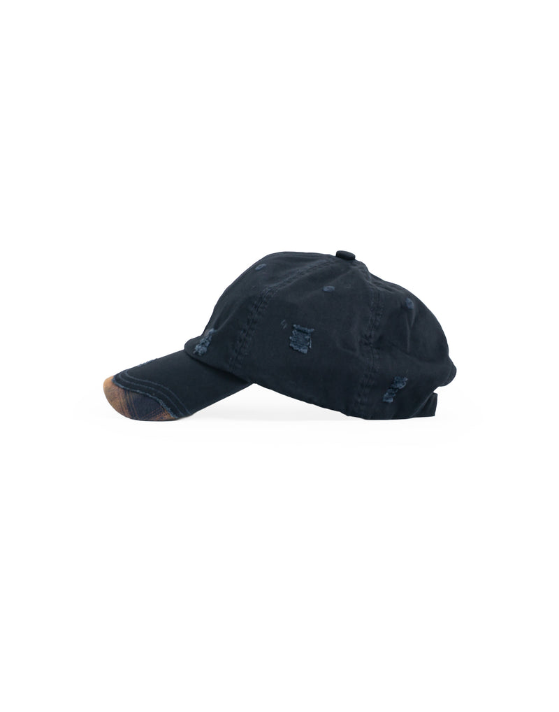 FENG CHEN WANG - PLAID-PANEL BASEBALL CAP - 082plus