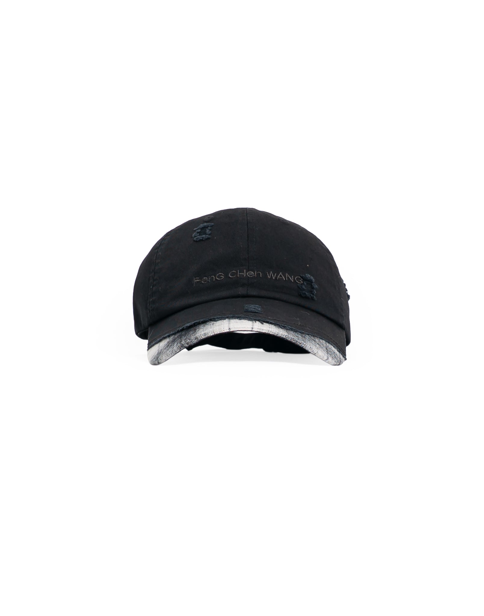 FENG CHEN WANG - PLAID-PANEL BASEBALL CAP - 082plus