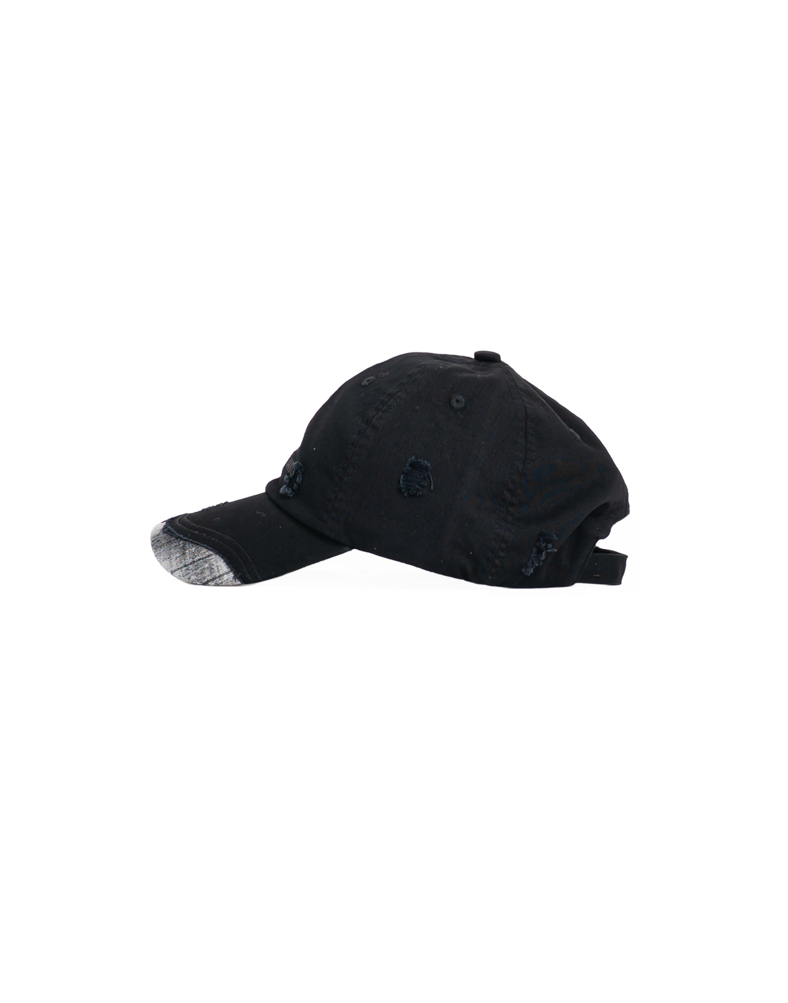 FENG CHEN WANG - PLAID-PANEL BASEBALL CAP - 082plus